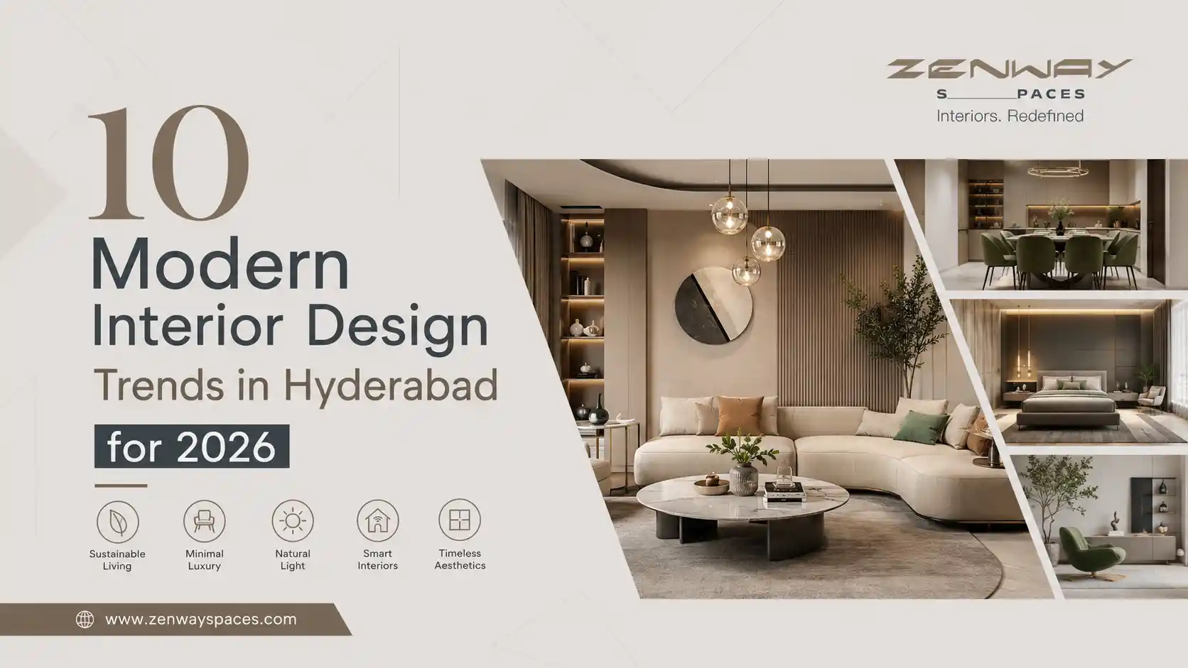 10 Modern Interior Design Trends in Hyderabad for 2026