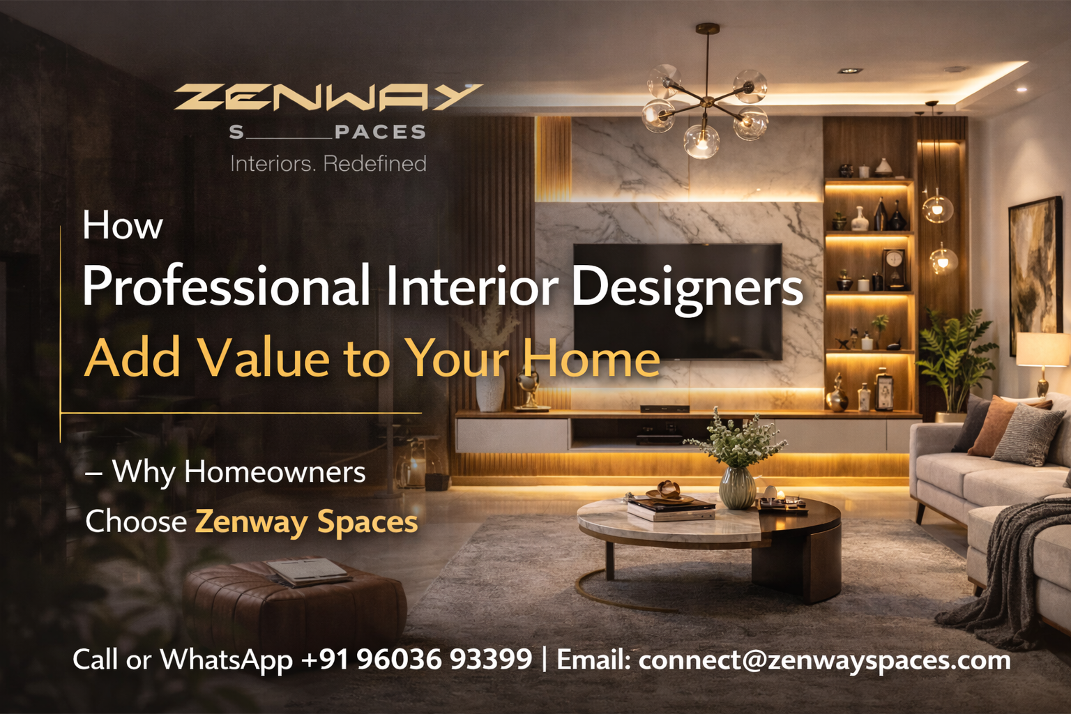 How Professional Interior Designers Add Value to Your Home