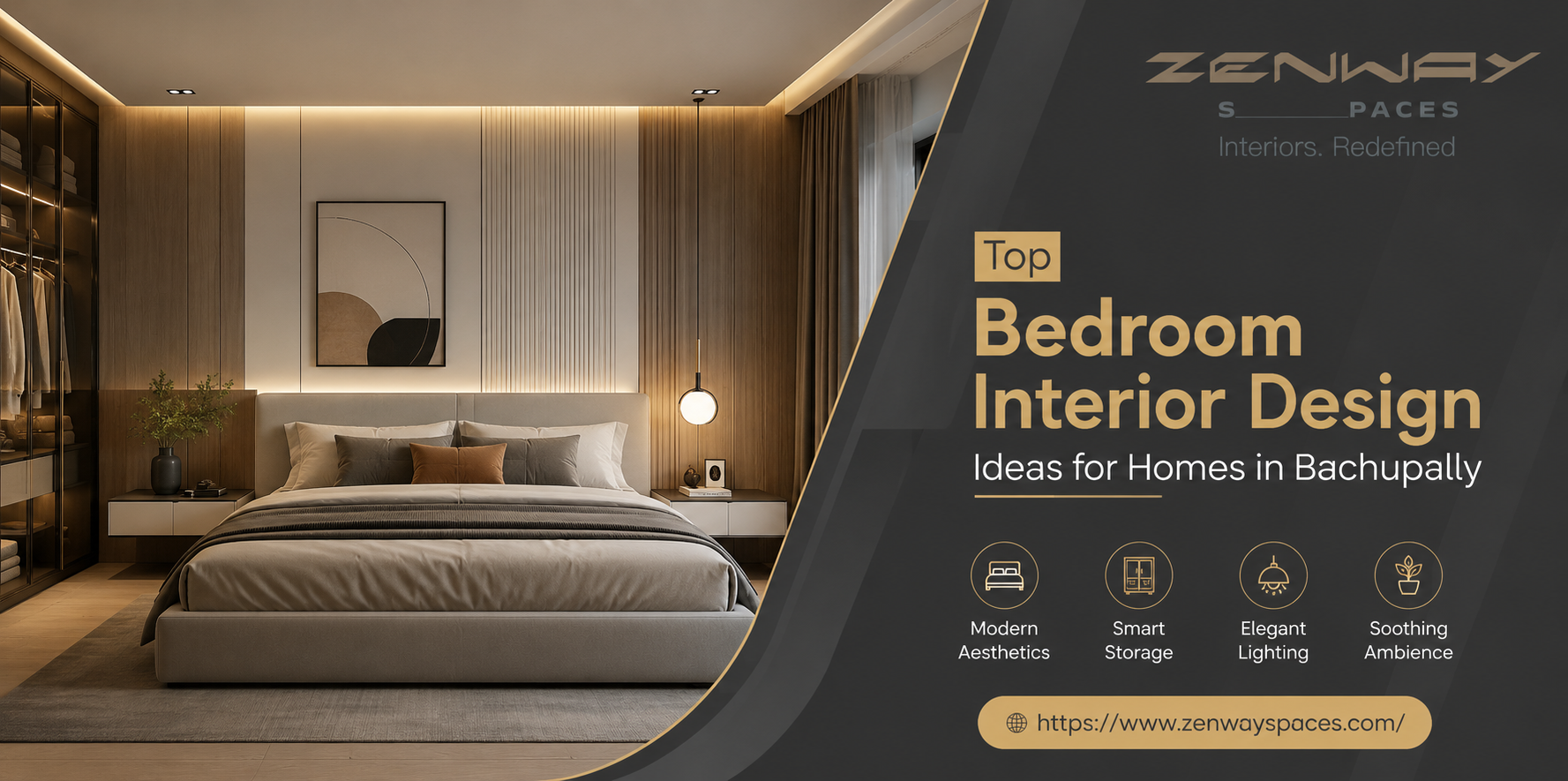 Top Bedroom Interior Design Ideas for Homes in Bachupally