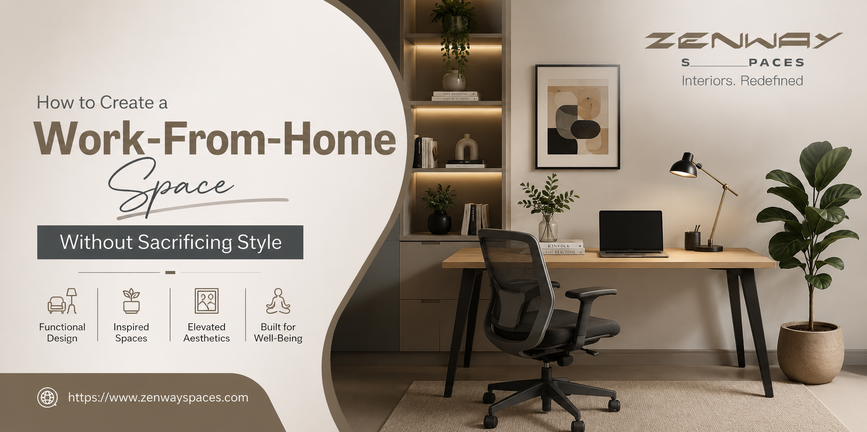 How to Create a Work-From-Home Space Without Sacrificing Style