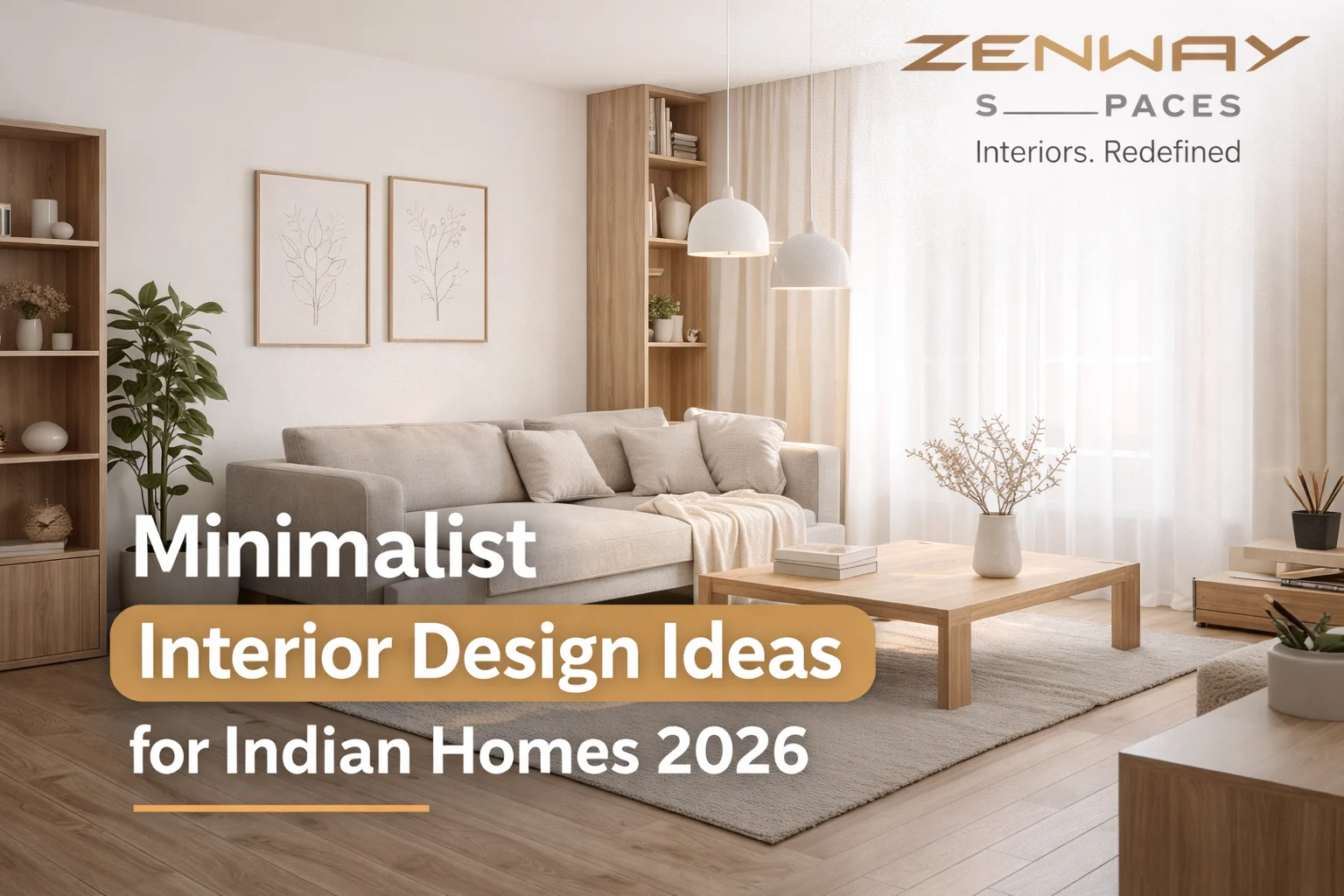 Minimalist Interior Design Ideas for Indian Homes 2026