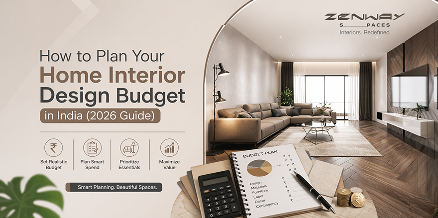 How to Plan Your Home Interior Design Budget in India (2026 Guide)
